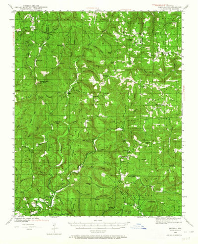United States Geological Survey Smyrna, AR (1940, 62500-Scale) digital map