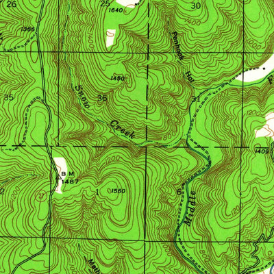 United States Geological Survey Smyrna, AR (1940, 62500-Scale) digital map
