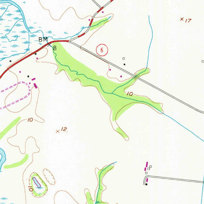 United States Geological Survey Smyrna, DE (1956, 24000-Scale) digital map