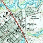 United States Geological Survey Smyrna, DE (1993, 24000-Scale) digital map