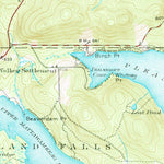 United States Geological Survey Smyrna Mills, ME (1955, 62500-Scale) digital map