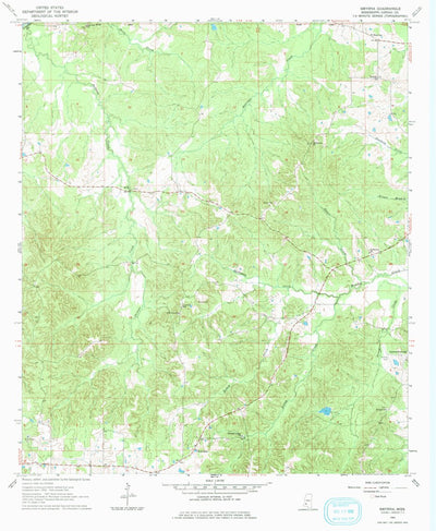 United States Geological Survey Smyrna, MS (1963, 24000-Scale) digital map