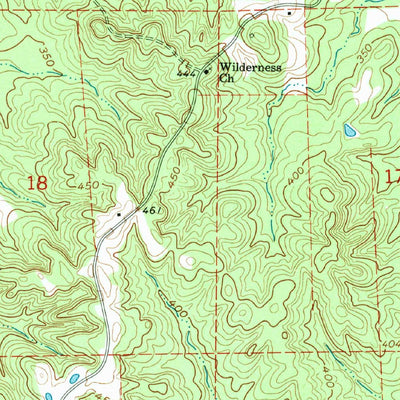 United States Geological Survey Smyrna, MS (1963, 24000-Scale) digital map