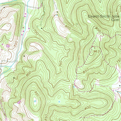 United States Geological Survey Smyrna, TN (1957, 24000-Scale) digital map