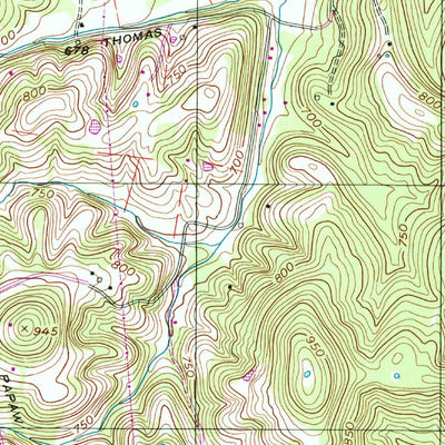 United States Geological Survey Smyrna, TN (1998, 24000-Scale) digital map