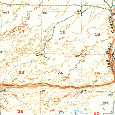 United States Geological Survey Smyrna, WA (1950, 62500-Scale) digital map