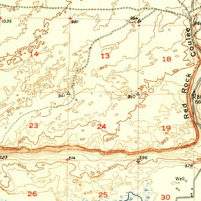 United States Geological Survey Smyrna, WA (1951, 62500-Scale) digital map