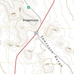 United States Geological Survey Snaggletooth, CA (2021, 24000-Scale) digital map