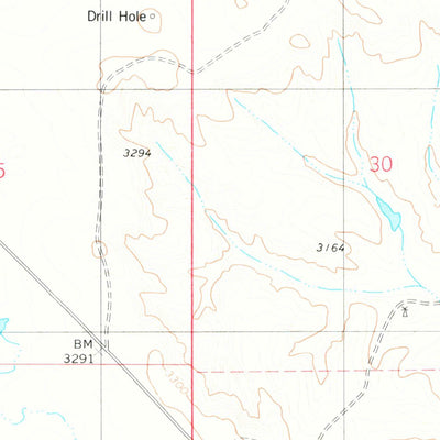 United States Geological Survey Snake Butte, MT (1979, 24000-Scale) digital map