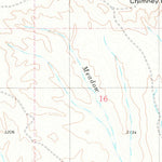 United States Geological Survey Snake Butte, MT (1979, 24000-Scale) digital map