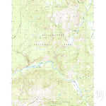 United States Geological Survey Snake Hot Springs, WY (1989, 24000-Scale) digital map