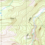 United States Geological Survey Snake Hot Springs, WY (1989, 24000-Scale) digital map
