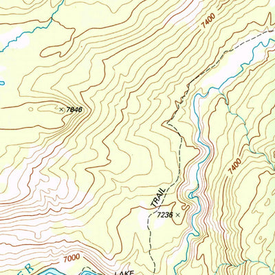 United States Geological Survey Snake Hot Springs, WY (1996, 24000-Scale) digital map