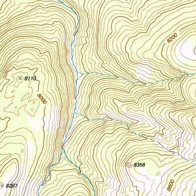 United States Geological Survey Snake Hot Springs, WY (1996, 24000-Scale) digital map