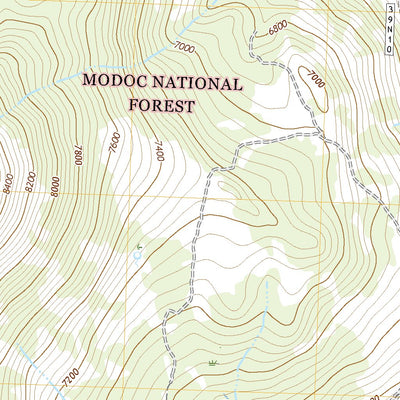 United States Geological Survey Snake Lake, CA (2022, 24000-Scale) digital map