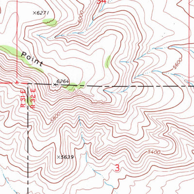 United States Geological Survey Snaky Canyon, ID (1969, 24000-Scale) digital map