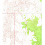 United States Geological Survey Snap Canyon East, AZ (1971, 24000-Scale) digital map