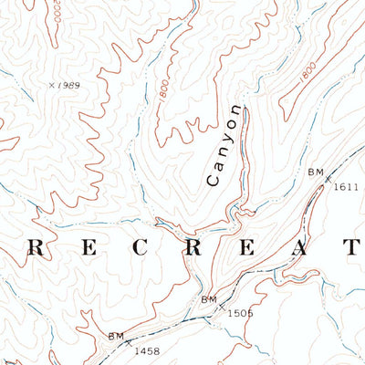 United States Geological Survey Snap Canyon West, AZ (1971, 24000-Scale) digital map