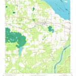 United States Geological Survey Sneads, FL-GA (1954, 24000-Scale) digital map