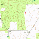 United States Geological Survey Sneads, FL-GA (1954, 24000-Scale) digital map