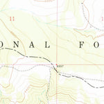 United States Geological Survey Snedaker Basin, MT (1962, 24000-Scale) digital map