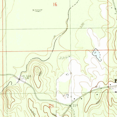 United States Geological Survey Snell, MS (1983, 24000-Scale) digital map