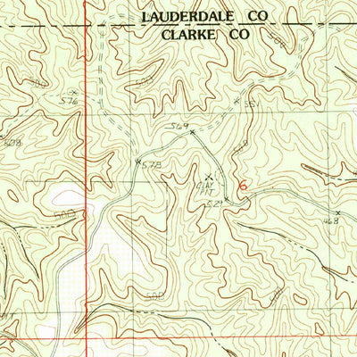 United States Geological Survey Snell, MS (1983, 24000-Scale) digital map