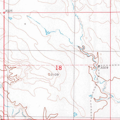 United States Geological Survey Snider Hill, MT-SD-ND (1980, 24000-Scale) digital map