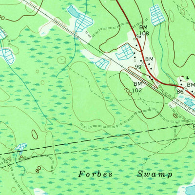 United States Geological Survey Snipatuit Pond, MA (1962, 24000-Scale) digital map