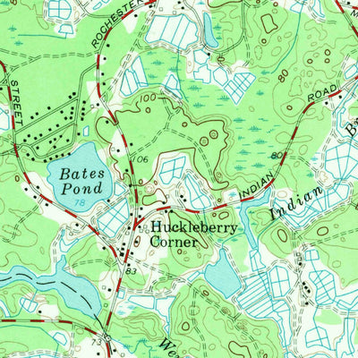 United States Geological Survey Snipatuit Pond, MA (1962, 24000-Scale) digital map