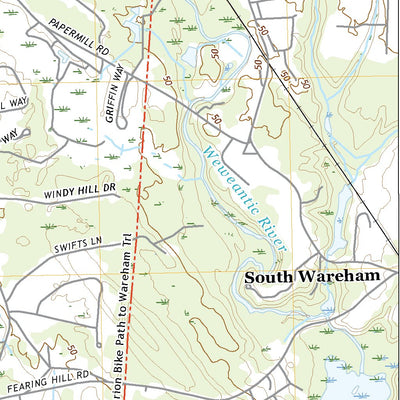United States Geological Survey Snipatuit Pond, MA (2021, 24000-Scale) digital map