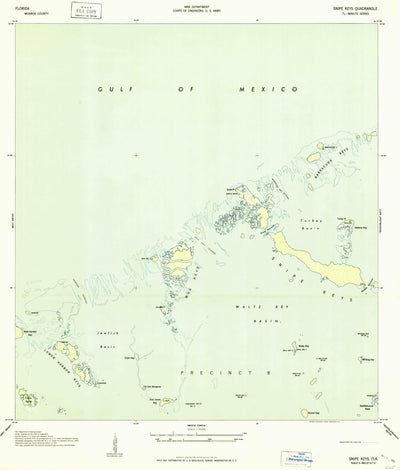 United States Geological Survey Snipe Keys, FL (1943, 24000-Scale) digital map