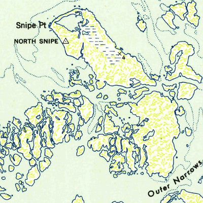 United States Geological Survey Snipe Keys, FL (1943, 24000-Scale) digital map