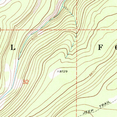 United States Geological Survey Snipe Mountain, CO (1973, 24000-Scale) digital map