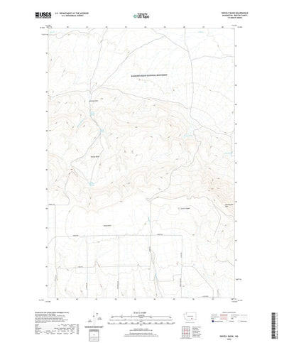 United States Geological Survey Snively Basin, WA (2020, 24000-Scale) digital map