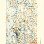 United States Geological Survey Snohomish, WA (1895, 125000-Scale) digital map