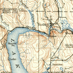 United States Geological Survey Snohomish, WA (1895, 125000-Scale) digital map