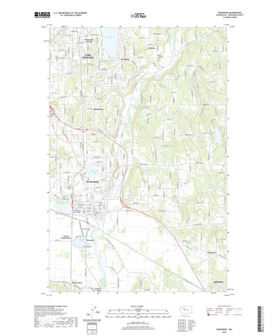 United States Geological Survey Snohomish, WA (2020, 24000-Scale) digital map