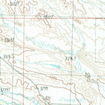 United States Geological Survey Snoose Creek, MT (1986, 24000-Scale) digital map