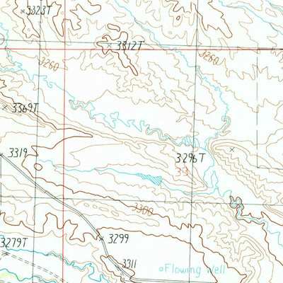 United States Geological Survey Snoose Creek, MT (1986, 24000-Scale) digital map