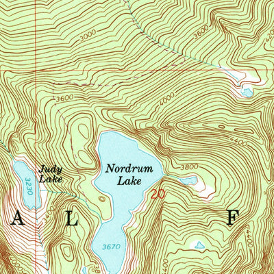 United States Geological Survey Snoqualmie Lake, WA (1965, 24000-Scale) digital map