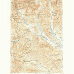 United States Geological Survey Snoqualmie Pass, WA (1901, 125000-Scale) digital map