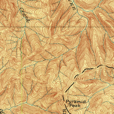 United States Geological Survey Snoqualmie Pass, WA (1903, 125000-Scale) digital map