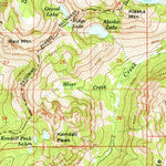 United States Geological Survey Snoqualmie Pass, WA (1961, 62500-Scale) digital map