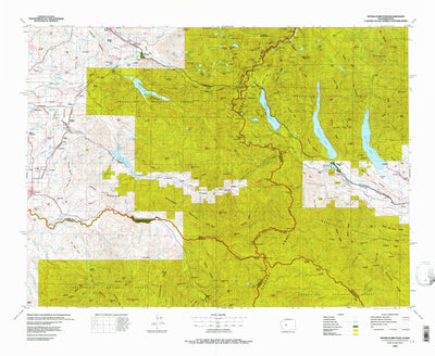 United States Geological Survey Snoqualmie Pass, WA (1975, 100000-Scale) digital map