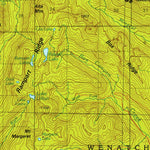 United States Geological Survey Snoqualmie Pass, WA (1975, 100000-Scale) digital map