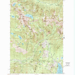 United States Geological Survey Snoqualmie Pass, WA (1989, 24000-Scale) digital map
