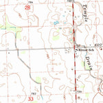 United States Geological Survey Snover, MI (1963, 24000-Scale) digital map