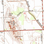 United States Geological Survey Snover, MI (1963, 24000-Scale) digital map