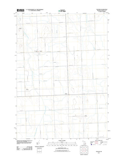 United States Geological Survey Snover, MI (2011, 24000-Scale) digital map